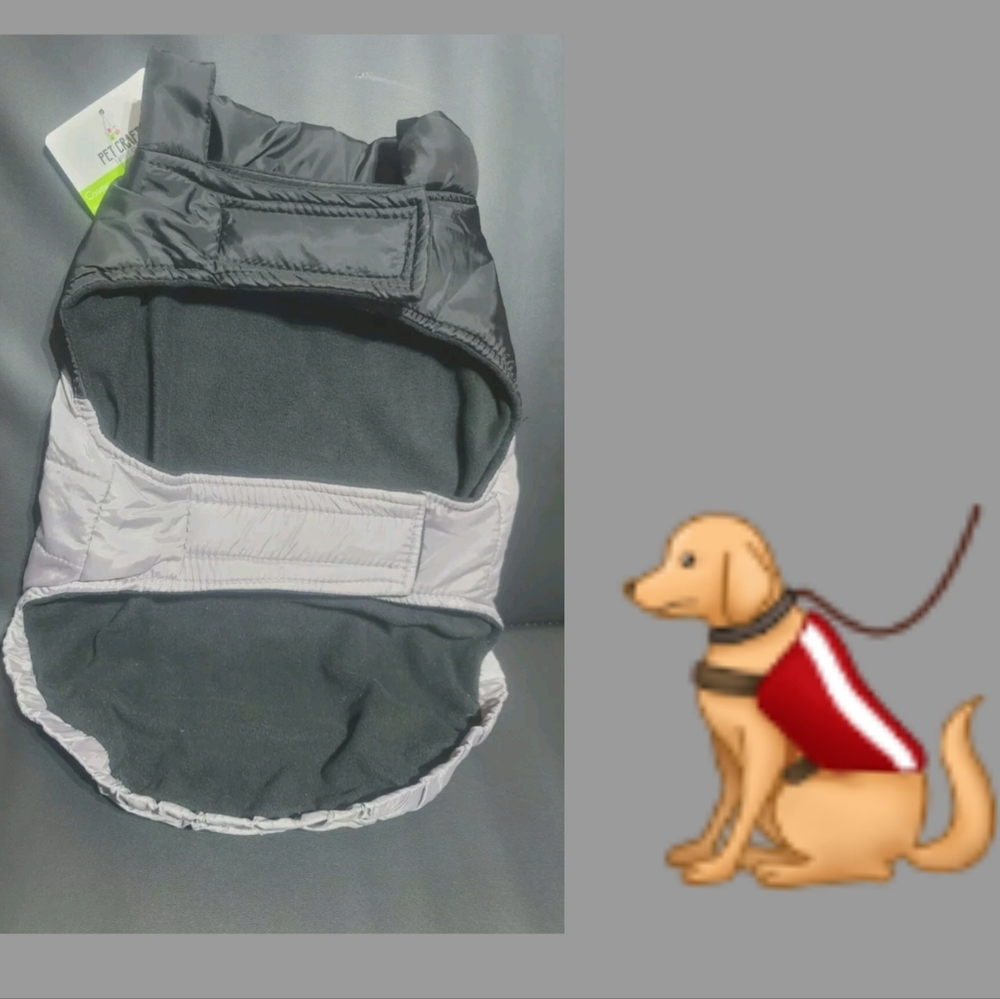 YOUR BB NEEDS Pet Craft Supply Two-Tone Puffer Jacket For Dogs